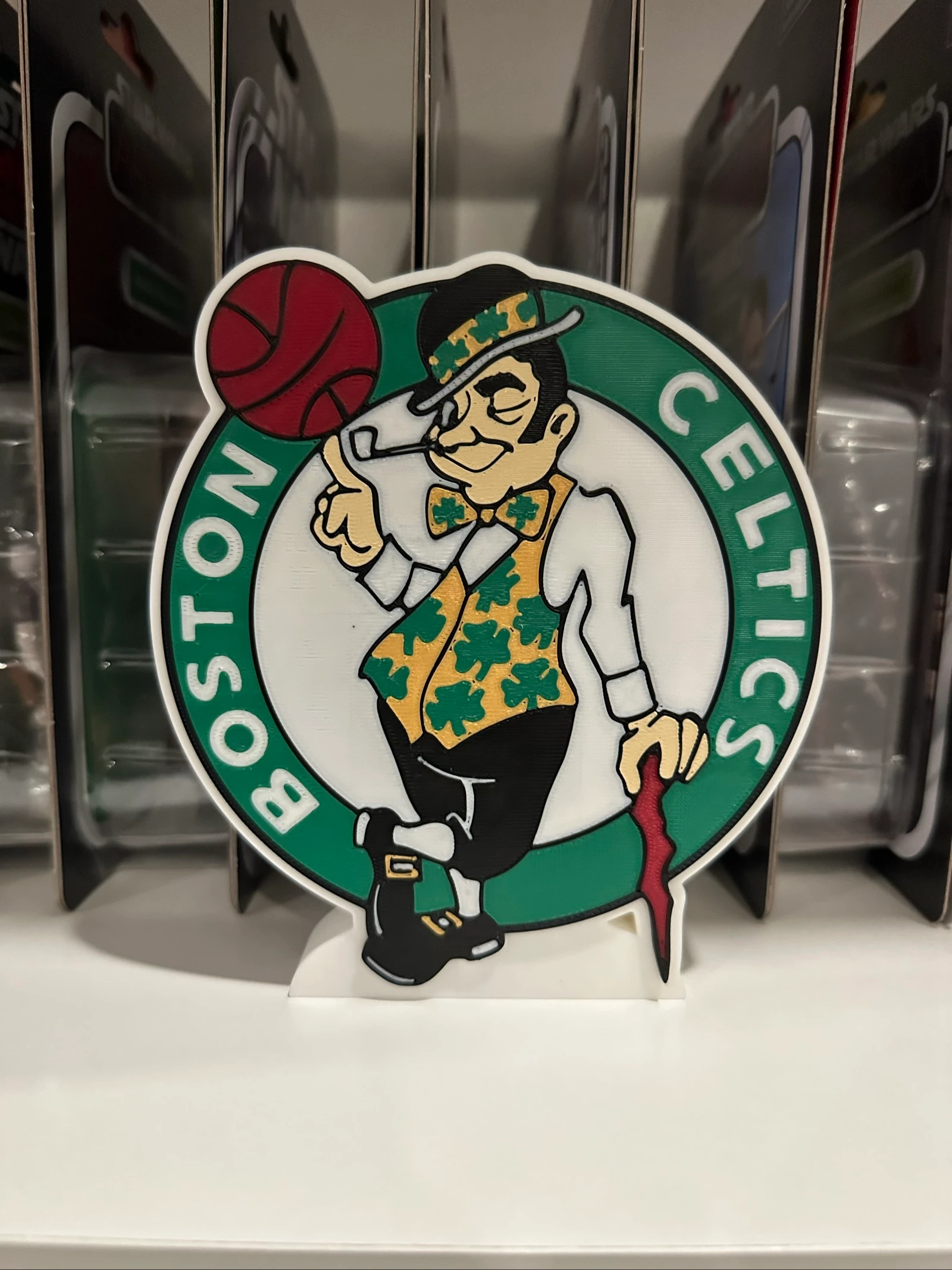 Boston Celtics 3D logo